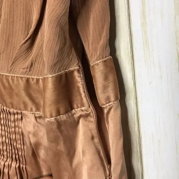 Vintage Anthropologie Odille Matheson Silk Blend Librarycore Blouse Size S - Picture 9 of 11